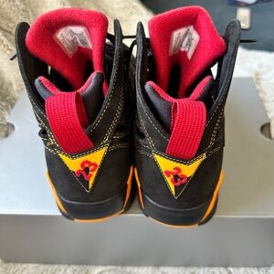 Jordan Sneakers in Black and Red